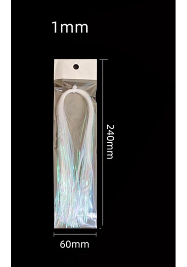 Suntek Fly Bağlama Ipliği Dıy Sinek Olta Teli Genişlik-1-mm