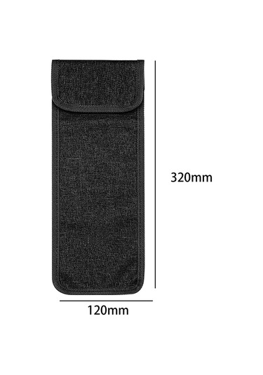 Suntek Kamp Çivi Çantası Yeniden 12cmx32cm-siyah Siyah