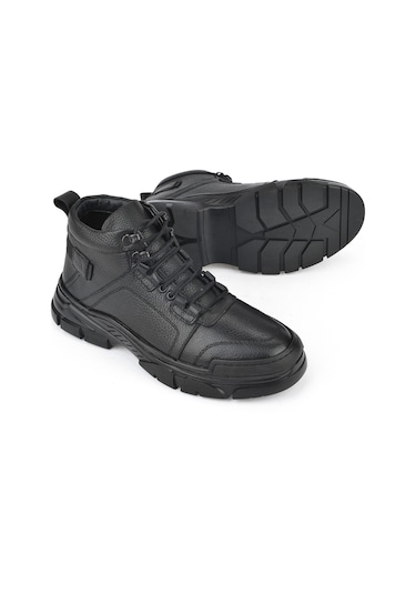 Ziya, Erkek Hakiki Deri Bot 1531040zk2311 Siyah 1431040zk2311 000 Siyah
