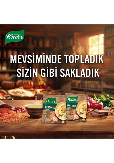 Knorr Süzme Mercimek Çorbası 10 x 76 G