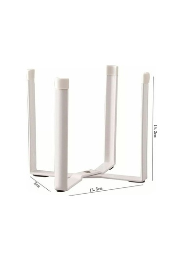 Dancemonkey Cbtx Nordic 4 Kollu Çöp Torbası Tutucu, Katlanabilir Demir Raf - Siyah Yatak Odası Çok Renkli