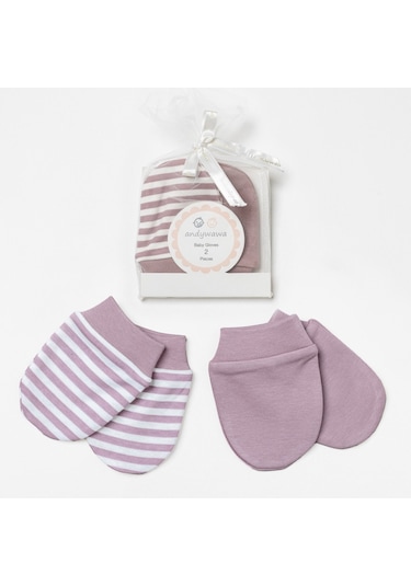 Andywawa Gloves Basic 2'li Bebek Eldiveni Ac24448 Erik Çok Renkli