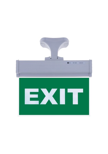 Sg071-d1 Çift Yönlü Acil Yönlendirme Armatürü Askı Aparatlı Exit Yeşil