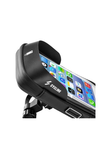 Sz-B17-3 6.0 Inç Su Geçirmez Bisiklet Motosiklet Tutucu Çanta Bisiklet Gps Gidon Montaj Çantası Çok Renkli