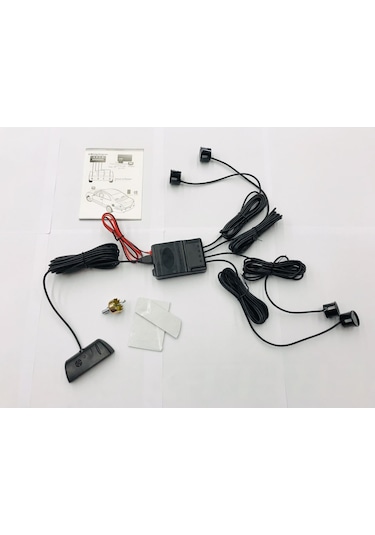 Üniversal Araç Park Sensörü Ön Arka Metre Göstergeli