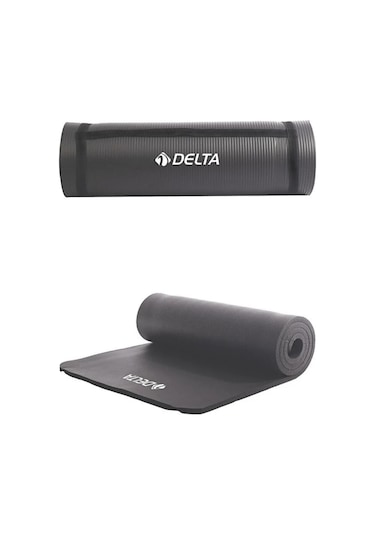 Delta Pilates Minderi Yoga Matı 15mm Antrasit Mft-641