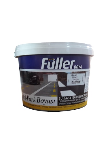 Füller Beyaz Yol Çizgi Boyası 2,5 Litre Su Bazlı (198112933)