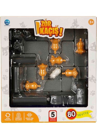 Zor Kaçış Kutu Oyunu 80 Farklı Zeka Ve Strateji Bulmacası