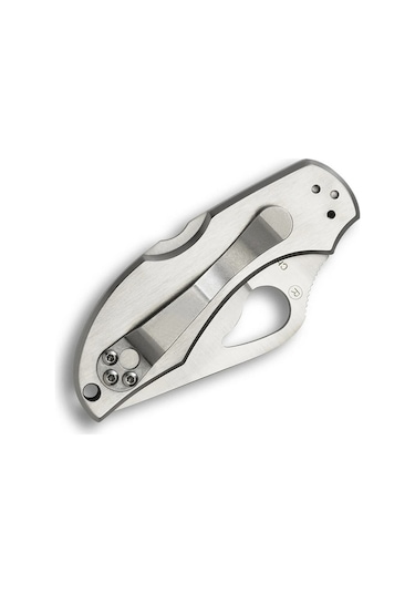 Spyderco Byrd Robin 2 Stainless Plainedge Kamp Çakı Gümüş