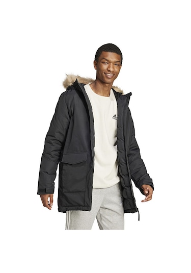 Adidas Paveric Fur Par Erkek Günlük Mont Ix8888 Siyah Ix8888 Siyah