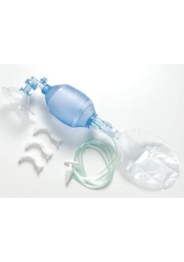 Çocuk Pvc Ambu Set Suni Solunum Maskesi Airway Pvc Ambu