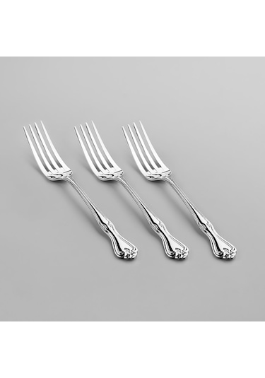 Nehir Lalezar Sade 12 Kişilik 60 Parça Çatal Kaşık Takımı