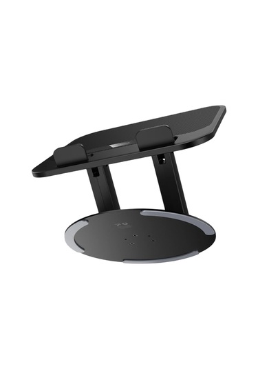 Hoco. Hd14 Hope Dönebilen Ayarlanabilir Metal Laptop Standı - Siyah Siyah