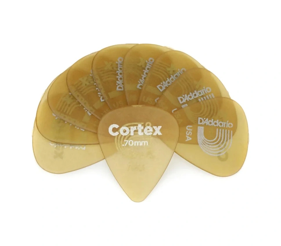 Daddario 1uct4-3 Korteks Gitar Penası 3 Adet Cortex Guitar Picks 0,70 Mm.