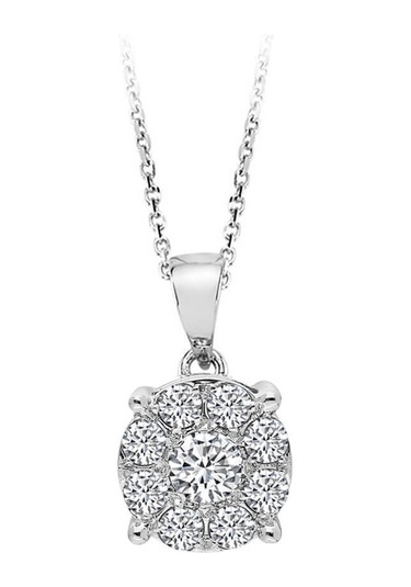 Sirius Toplam 0,40 Karat Pırlanta Büyük Koronet Kolye 0804P0170