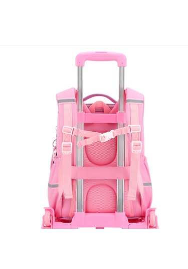 Econicword Okul Çantası Tekerlekli Sırt Çantası Arabası Öğrenci A