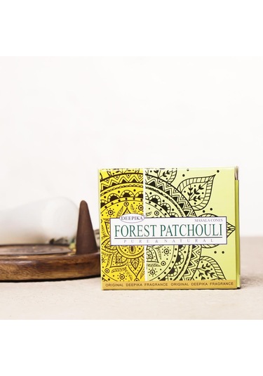 Deepika Orman Paçuli Aromalı Konik Tütsü