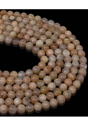 6 Mm Güneş Taşı Dizi Sarı