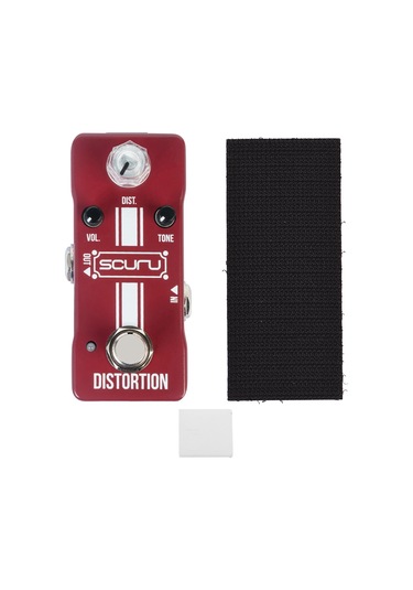 Xindoker Gitar Distortion Pedalı - Gerçek Bypass, Alüminyum Kasa, Dıst/vol/tone Kontrolleri, 6.35mm Giriş/çıkış, Vs703