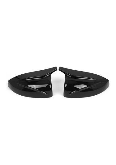 Tenfowee 2014-2019 Audi A3 İçin Parlak Siyah Abs Yan Ayna Kapakları Gz.fk048gl/r Lh Yedek Parça