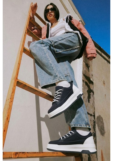 Dark Seer Ds Opal Sneaker 2025 Kadın Lacivert-beyaz