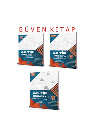 Aktif Tyt-ayt Matematik Geometri Sıfır Hazırlık Seti