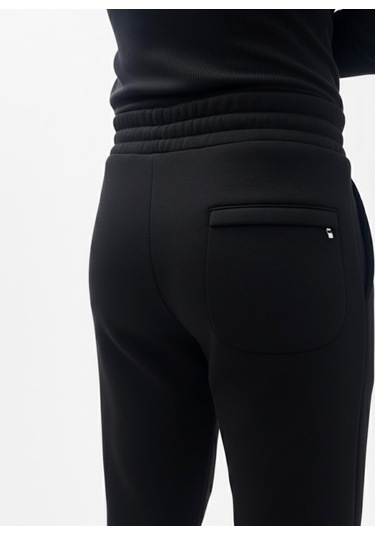 Axxel Erkek Siyah 3 İplik Şardonlu Eşofman Altı-p2019 Siyah