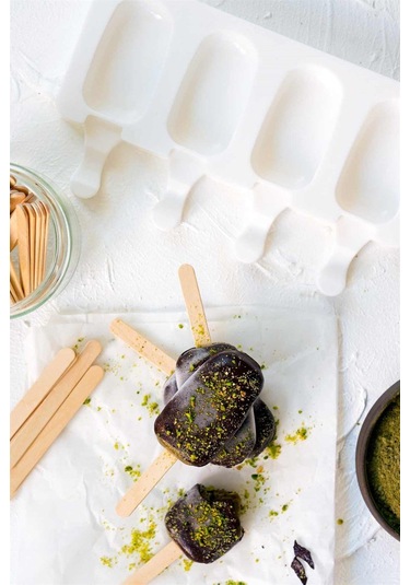 Periboia Silikon Magnum Model 4lü Mini Meybuz Dondurma Kalıbı 20 Renkli