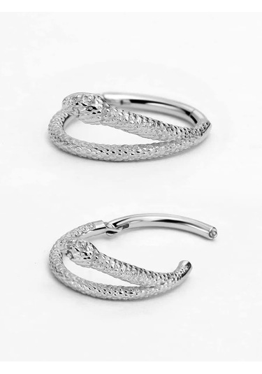 Pınme Yılan - 2025 Tılsımı Piercing Halkası 293248173 Gri