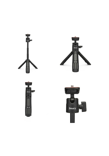 Zore Jmary MT-19 Kısa Tripod - ZORE-262653 Siyah