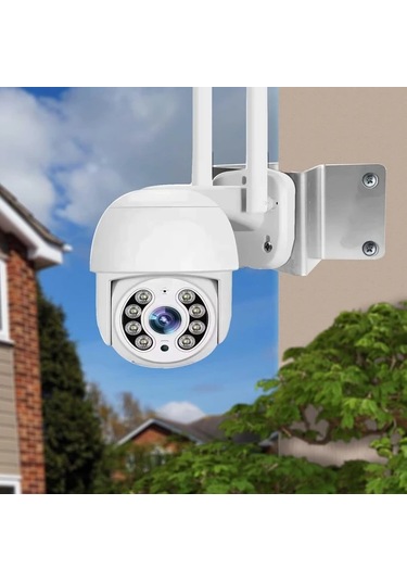 Honeybeeshop Ptz Güvenlik Kameraları İçin Paslanmaz Çelik Duvar Köşe Braketi 270 Açı Beyaz 1 Takım