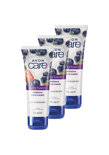 Avon Care Berry Fusion Yabanmersinli El Kremi 3 x 75 ML