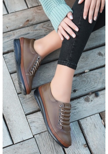 Artı-Artı020-1209 İçi Deri Kadın Sneaker Ayakkabı