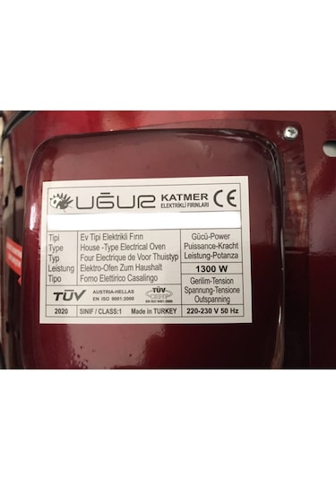 Uğur Çift Tepsili Tepsileri Emaya Davul Fırın