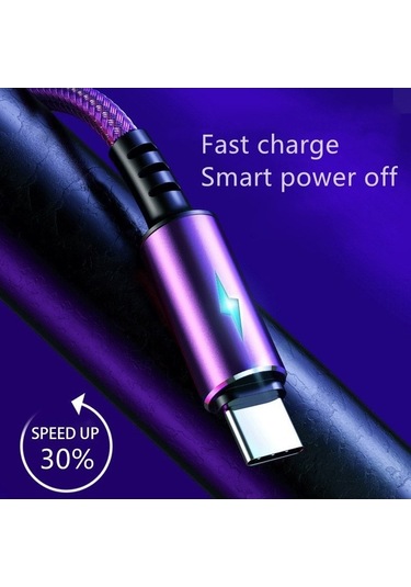 Prestigegoods Samsung Uyumlu S10 İçin C Tipi Usb Şarj Veri Kablosu Hızlı Şarj Xiaomi Telefon Kablosu C Tipi