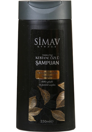 Simav Synaus Erkeklere Özel Kestane Özlü ve Termal Sulu Şampuan 250 ML