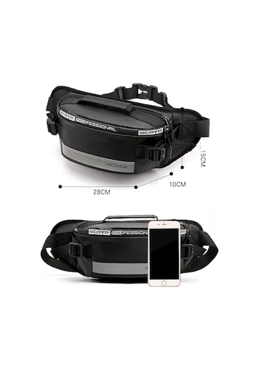 Haoshuai Erkek Bel Ve Göğüs Çantası (Hs-1106) - Lacivert