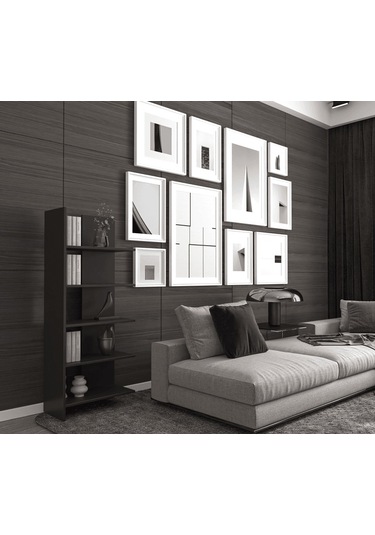 Senta Kitaplık - Siyah