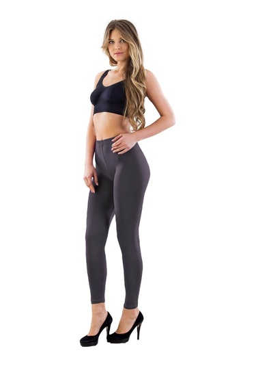 Füme Mı Emay 7700 Likralı Uzun Battal Tayt Füme