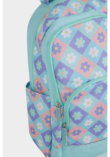 Defacto Kız Çocuk Baskılı Sırt Çantası F0571a8nskr1 Çok Renkli