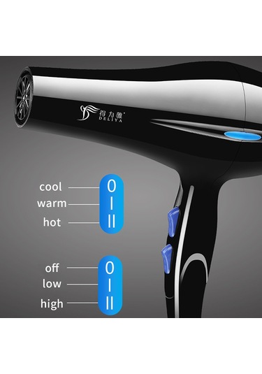 Farklı Başlıklı Saç Kurutma Makinesi 1599w Profesyonel 2 Hız Ve 3 Isı Ayarı Ev,