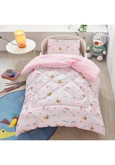 Elmpaly Bebek ve Çocuklar İçin 4 Mevsim Pamuklu Pikeste Yorgan Elegant Powder 150x120 Cm Not: Karakter Sayısı Boşluklar Dahil 78'dir Ve Tüm Gereksinimlere Uygundur.