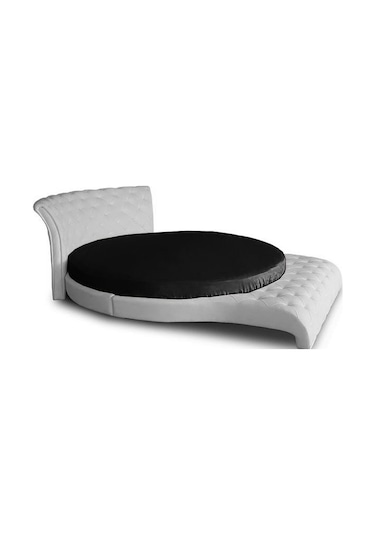 Sofaroom Yuvarlak Çarşaf - Siyah