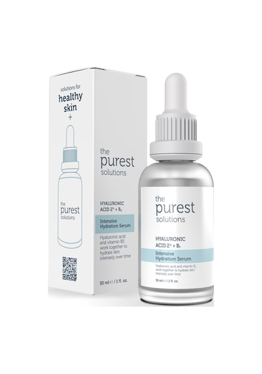 The Purest Solutions Yoğun Nemlendirme ve Dolgunlaştırıcı Serum 30 ML (Hyaluronic Acid %2 + B5)