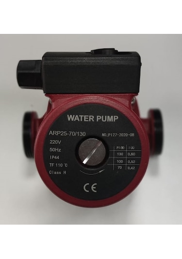 Water Arp 25-70/130 1 1/2" Çıkışlı Üç Hızlı Sirkülasyon Pompa
