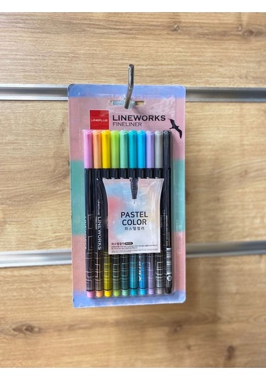 Fineliner Pastel Renk 10' Lu Kalem Seti