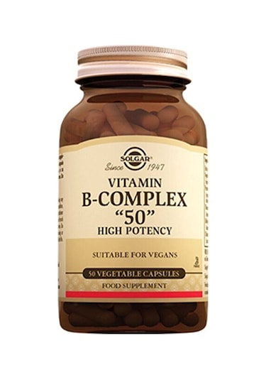 Solgar Vitamin B-complex 50 50 Kapsül