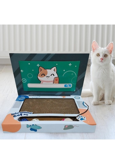 Suntek Kedi Dizüstü Bilgisayar Tırmalama Tahtası Bilgisayarı