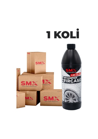 Premium %60 Cilalı Fırçasız Oto Şampuanı 750 Ml 20 Adet 1 Koli