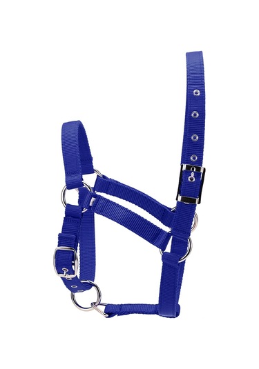 Aubyhe Mavi L Beden At Bağı, 6mm Kalınlastırılmış Dokuma Askı, Ayarlanabilir Ve Dayanıklı, Nikel Kaplı Demir + Pp + Çinko Alaşımlı